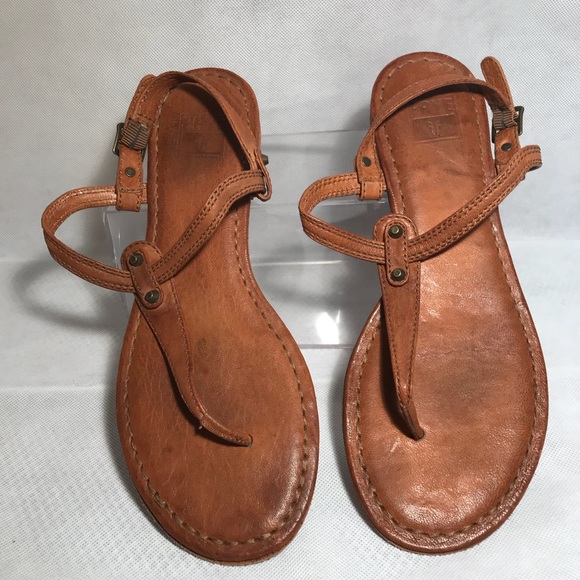 frye t strap sandals
